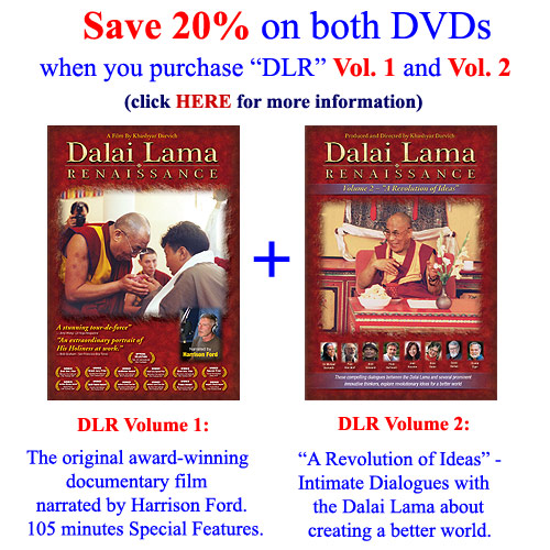 Special Discount: Dalai Lama Renaissance Vol 1 and 2
