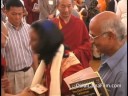 Amit Goswami meeting Dalai Lama
